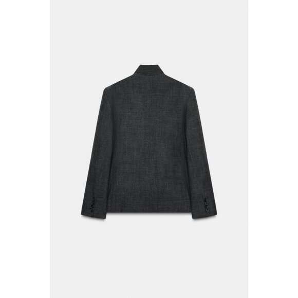 ZARA 100% WOOL BLAZER ZW COLLECTION - Picture 3 of 5